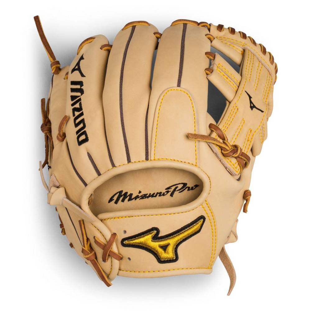 Mens Mizuno Pro Infield 11.5" - Regular Pocket Baseball Gloves Brown Philippines (LICHWT207)